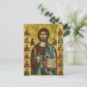 Christus und die Zwölf Apostel Postkarte (Stehend Vorderseite)