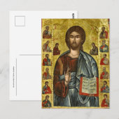 Christus und die Zwölf Apostel Postkarte (Vorne/Hinten)
