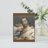 Christus und Johannes Postkarte (Stehend Vorderseite)