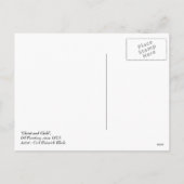 Christus und Kind. Fine Art Oaster Postkarten (Rückseite)