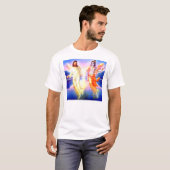 Christus und Krishna T-Shirt (Vorne ganz)