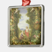 Christus und Maria Magdalena Ornament Aus Metall (Links)