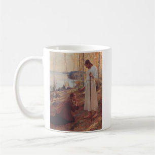 Christus und Maria Magdalena von Albert Edelf Kaffeetasse