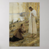 Christus und Mary Magdalene im finnischen ländlich Poster (Vorne)