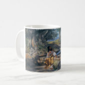 Christus- und Samariterfrau circa 1890 Kaffeetasse (Vorderseite Links)