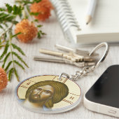 Christus und Theotokos doppelter mit Seiten Schlüsselanhänger (Vorderseite rechts)