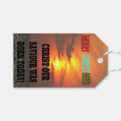 Christus, unser Erretter war heute Geboren Geschenkanhänger (Vorderseite (Horizontal))