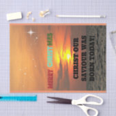 Christus, unser Erretter war heute Geboren Seidenpapier (Handwerk)