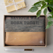 Christus, unser Erretter war heute Geboren Seidenpapier (Geschenk)