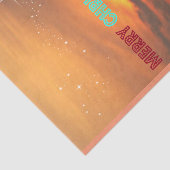 Christus, unser Erretter war heute Geboren Seidenpapier (Ausschnitt)