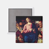 Christus unter den Ärzten (1504) Magnet (Vorderseite/Rückseite)