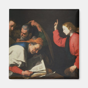 Christus unter den Doktoren, c.1630 Magnet