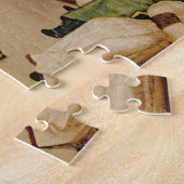 Christus unter den Doktoren (Öl auf Platte) Puzzle (Seite)