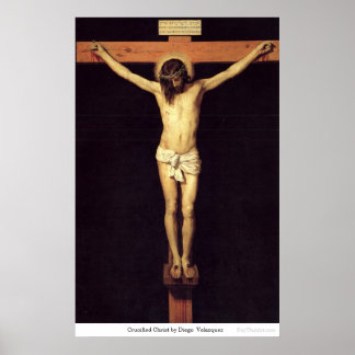 Christus von Diego Velazquez Poster