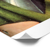 Christus von Hieronymus Bosch gekrönt mit Thorns Poster (Ecke)