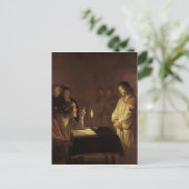 Christus vor dem hohen Priester, 1617 Postkarte (Stehend Vorderseite)