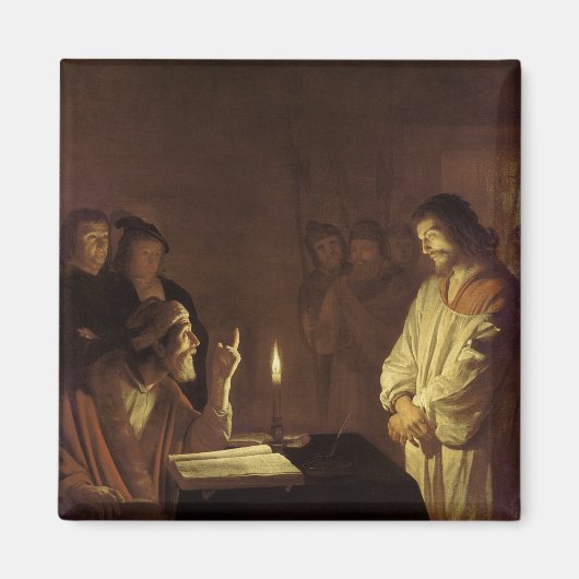 Christus vor dem Hohepriester, 1617 Magnet (Vorne)