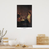 Christus vor dem Hohepriester von Honthorst Poster (Küche)
