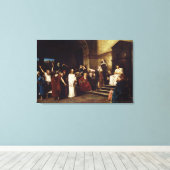 Christus vor Pilate Leinwanddruck (Insitu (Holzboden))