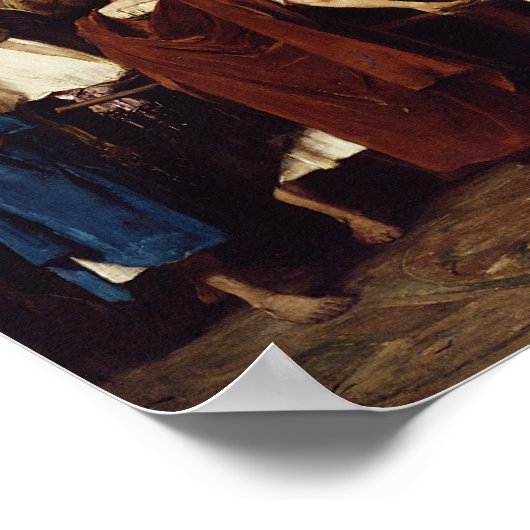 Christus vor Pilate Poster (Ecke)