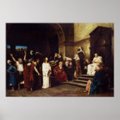Christus vor Pilate Poster (Vorne)
