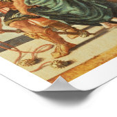 Christus vor Pilate Poster (Ecke)