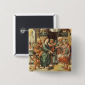 Christus vor Pilatus Button (Vorne & Hinten)