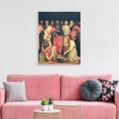 Christus wäscht das Futter der Jünger Leinwanddruck (Insitu (Wohnzimmer))