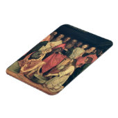 Christus wäscht das Futter der Jünger Magnet (Linke Seite)