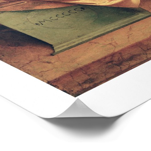 Christus wäscht das Futter der Jünger Poster (Ecke)