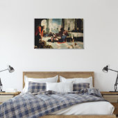Christus wäscht die Füße der Jünger 2 Leinwanddruck (Insitu (Schlafzimmer))
