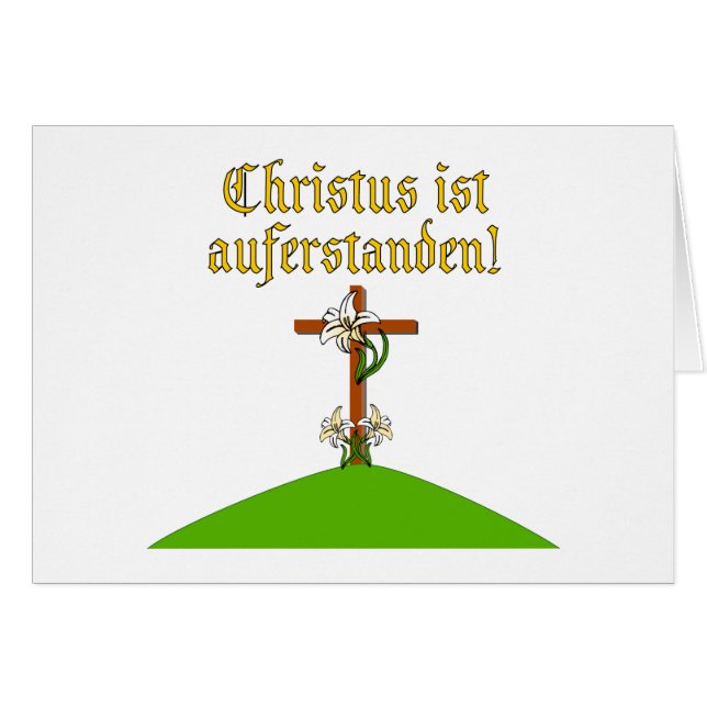 Christus wird gestiegen (Vorderseite (Horizontal))