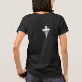 Christus wird gestiegen! Er ist lebendig! Ostern-T T-Shirt (Rückseite)