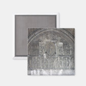 Christus with two angels and scenes from the life magnet (Vorderseite/Rückseite)