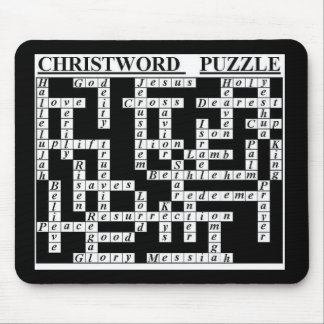 Christus-Wort Puzzlespiel Mousepad