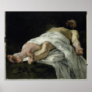 Christus wurde 1874 vom Kreuz abgesetzt Poster