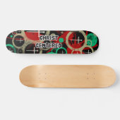 Christus zentrierte skateboard (Horizontal)