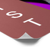 Christus zu Weihnachten behalten Poster (Ecke)