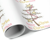 Christus zu Weihnachten Geschenkpapier (Rolleneckpunkt)
