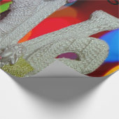 Christus zu Weihnachten mit der Geburt und Liebe b Geschenkpapier (Ecke)