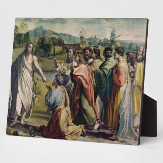 Christus zum Heiligen Peter (Cartoon für den Sünst Fotoplatte (Seite)