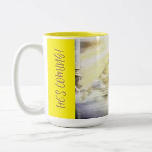 Christusbraut Zweifarbige Tasse (Links)