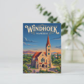 Christuskirche Namibia Postkarte (Stehend Vorderseite)