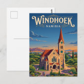 Christuskirche Namibia Postkarte (Vorne/Hinten)