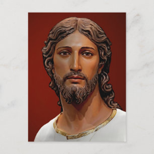 Christuskopf von Mark Edward Westerfield nach MB Postkarte