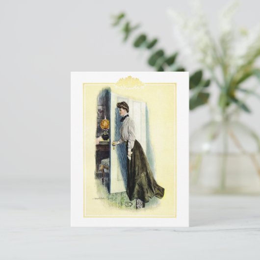 Christy Girl - Howard Chandler Christy Postkarte (Stehend Vorderseite)