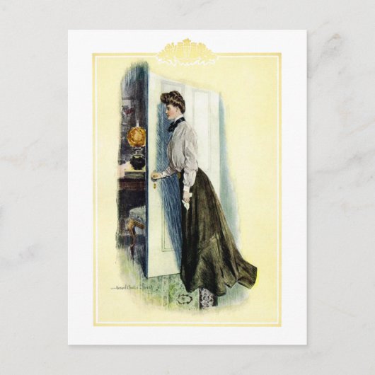 Christy Girl - Howard Chandler Christy Postkarte (Vorderseite)