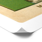 Christy Mathewson Baseball 1909 Poster (Ecke)