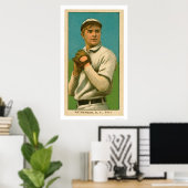 Christy Mathewson Baseball 1909 Poster (Heimbüro)
