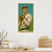 Christy Mathewson Baseball 1909 Poster (Küche)